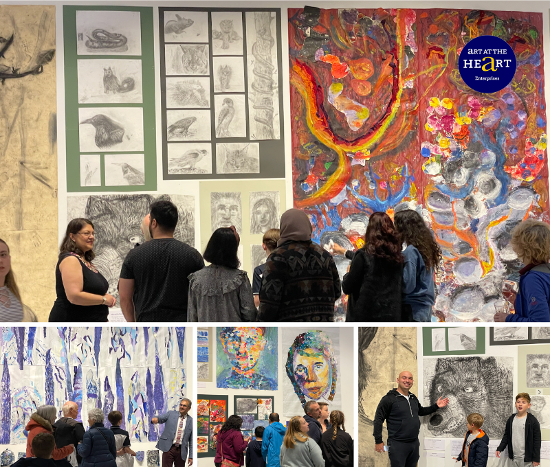 Art in the Heart art show